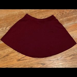 Soft Maroon Skirt